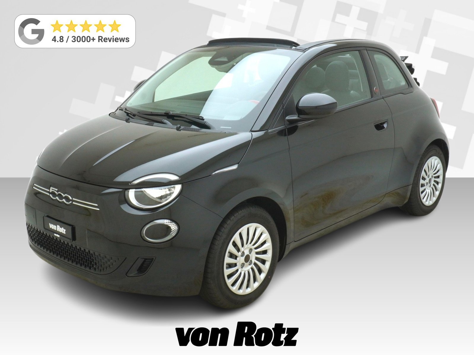 FIAT 500 Cabrio Red, Électrique, Voiture nouvelle, Automatique - 2