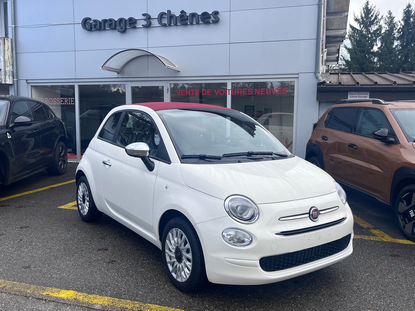 FIAT 500C 1.0 N3 MildHybrid Lounge, Mild-Hybrid Benzin/Elektro, Neuwagen, Handschaltung - 7