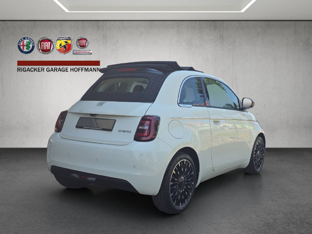 FIAT 500 Cabrio 1.0 Hybrid La Prima, Mild-Hybrid Benzin/Elektro, Neuwagen, Handschaltung - 4