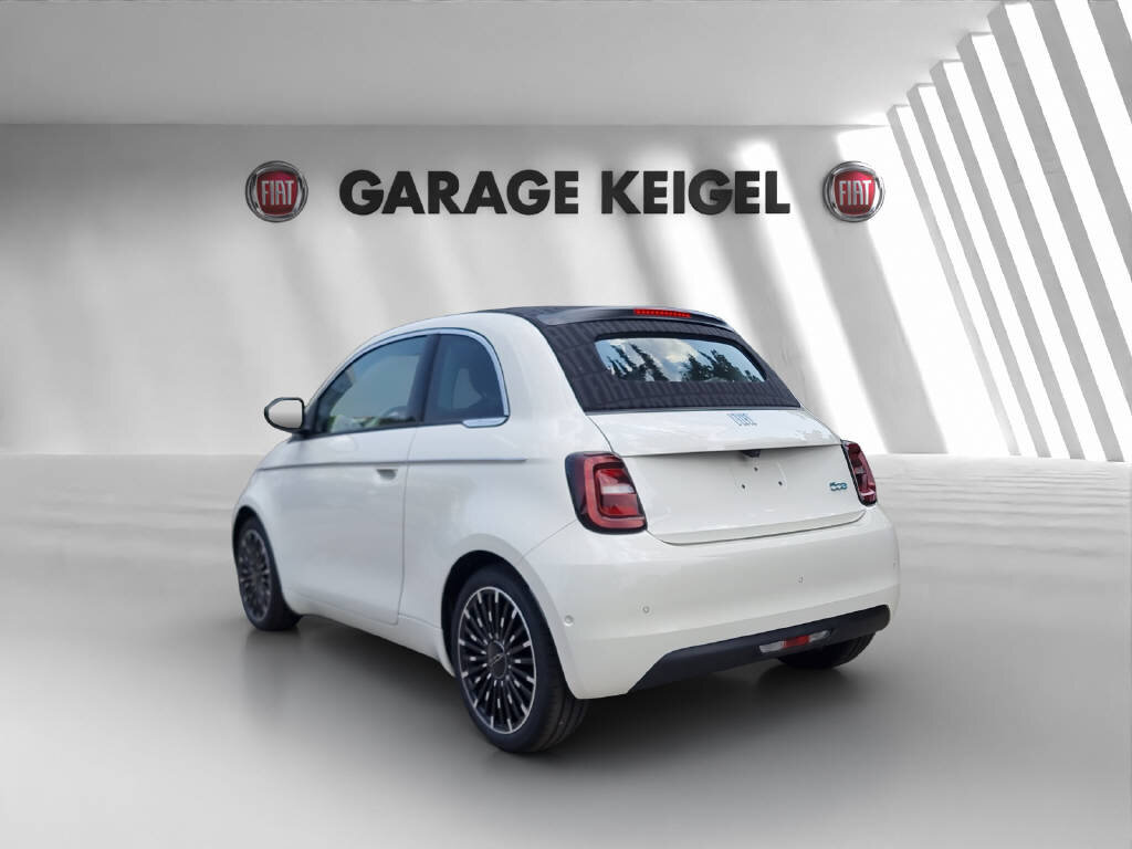 FIAT 500 Cabrio La Prima, Elektro, Neuwagen, Automatik - 3