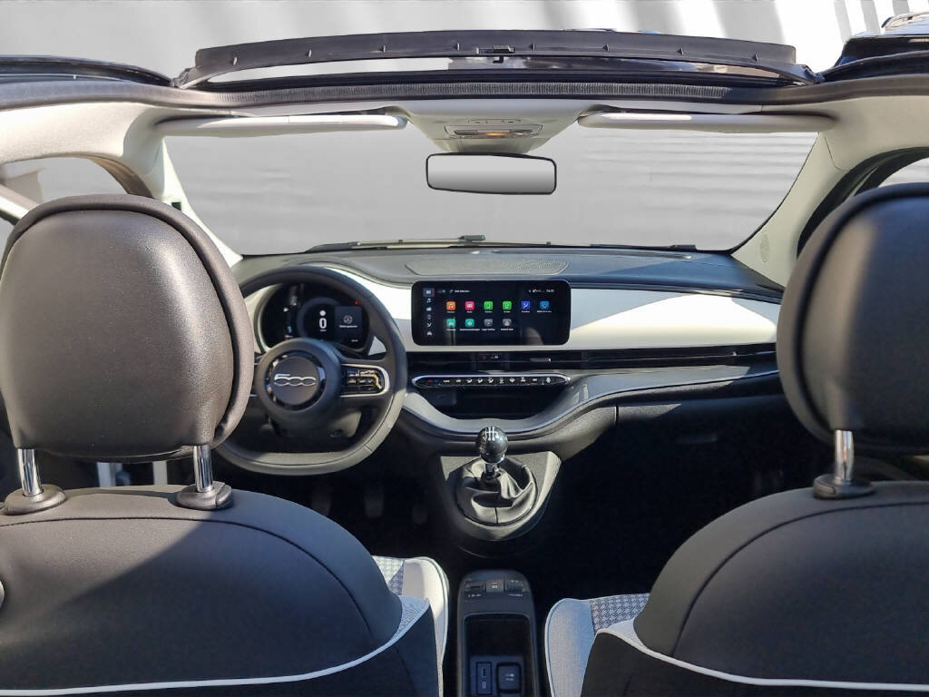 FIAT 500 Cabrio 1.0 Hybrid Dolcevita, Hybride Léger Essence/Électricité, Voiture nouvelle, Manuelle - 5