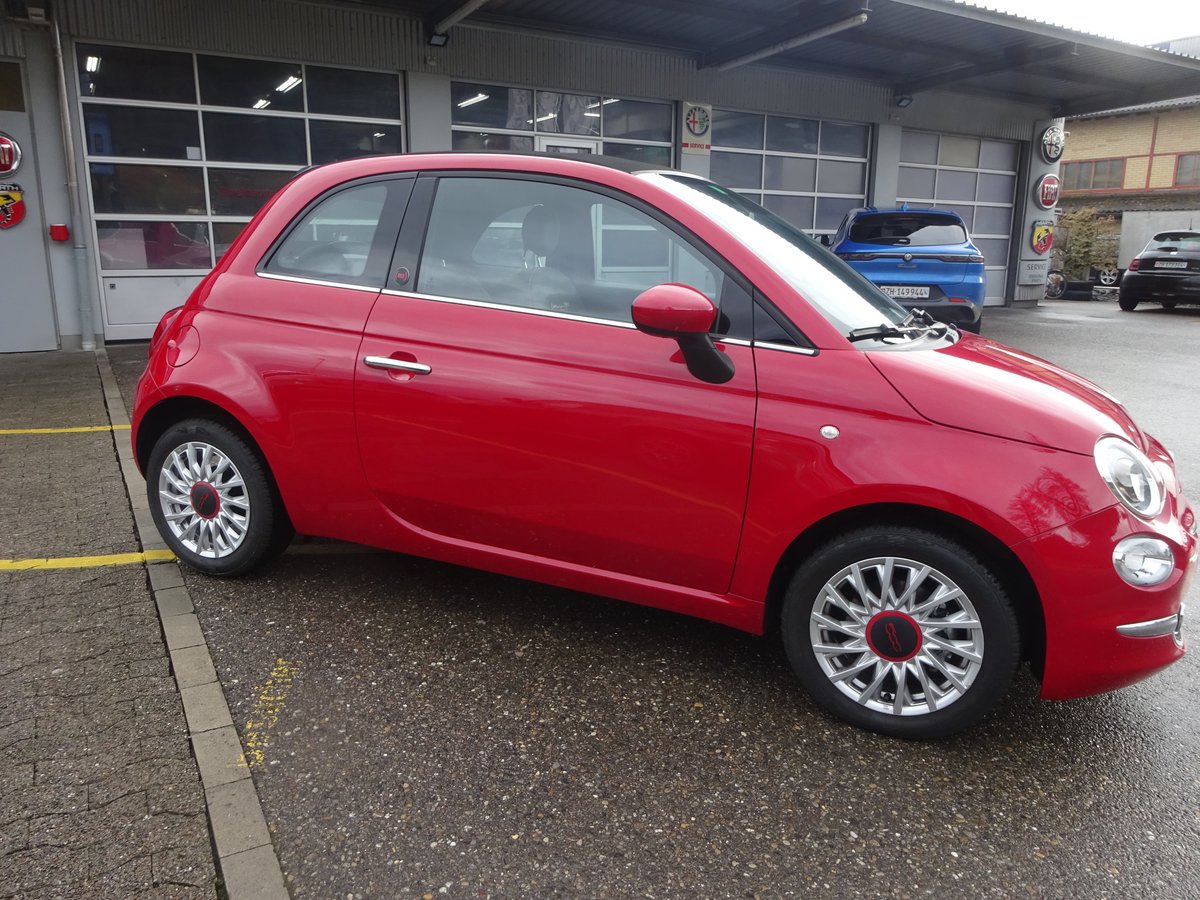 FIAT 500C 1.0 N3 MildHybrid Red, Hybride Leggero Benzina/Elettrica, Occasioni / Usate, Manuale - 6