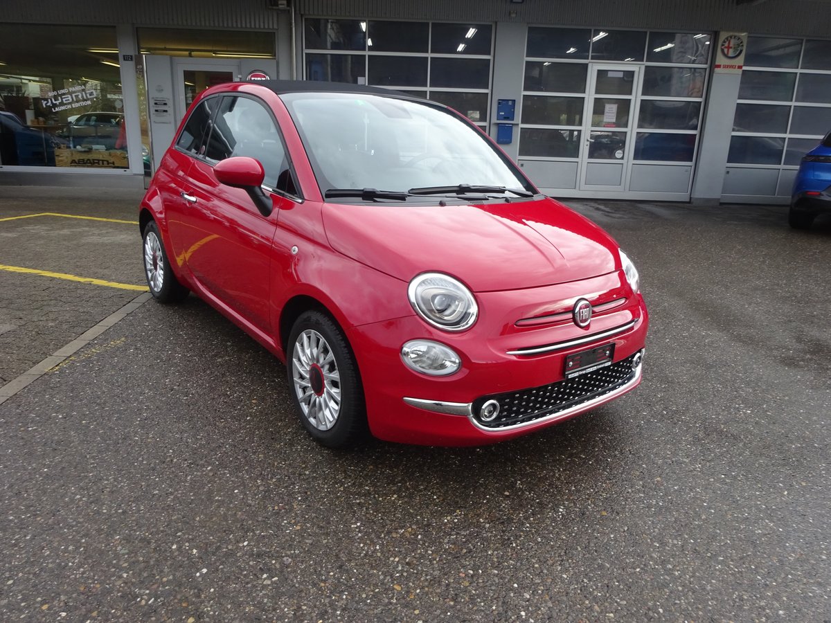 FIAT 500C 1.0 N3 MildHybrid Red, Hybride Leggero Benzina/Elettrica, Occasioni / Usate, Manuale - 7