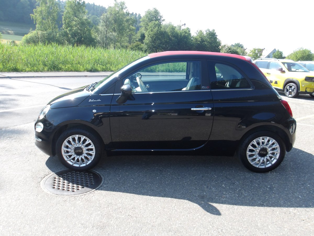 FIAT 500C 1.0 N3 MildHybrid Dolcevita, Mild-Hybrid Benzin/Elektro, Occasion / Gebraucht, Handschaltung - 2