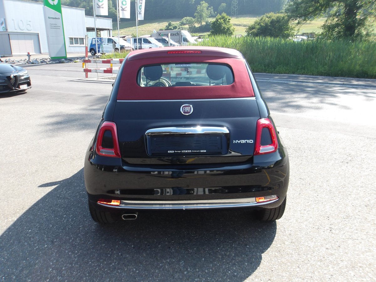 FIAT 500C 1.0 N3 MildHybrid Dolcevita, Mild-Hybrid Benzin/Elektro, Occasion / Gebraucht, Handschaltung - 4