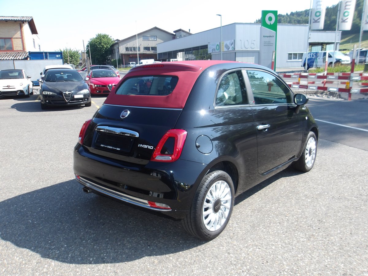 FIAT 500C 1.0 N3 MildHybrid Dolcevita, Mild-Hybrid Benzin/Elektro, Occasion / Gebraucht, Handschaltung - 5