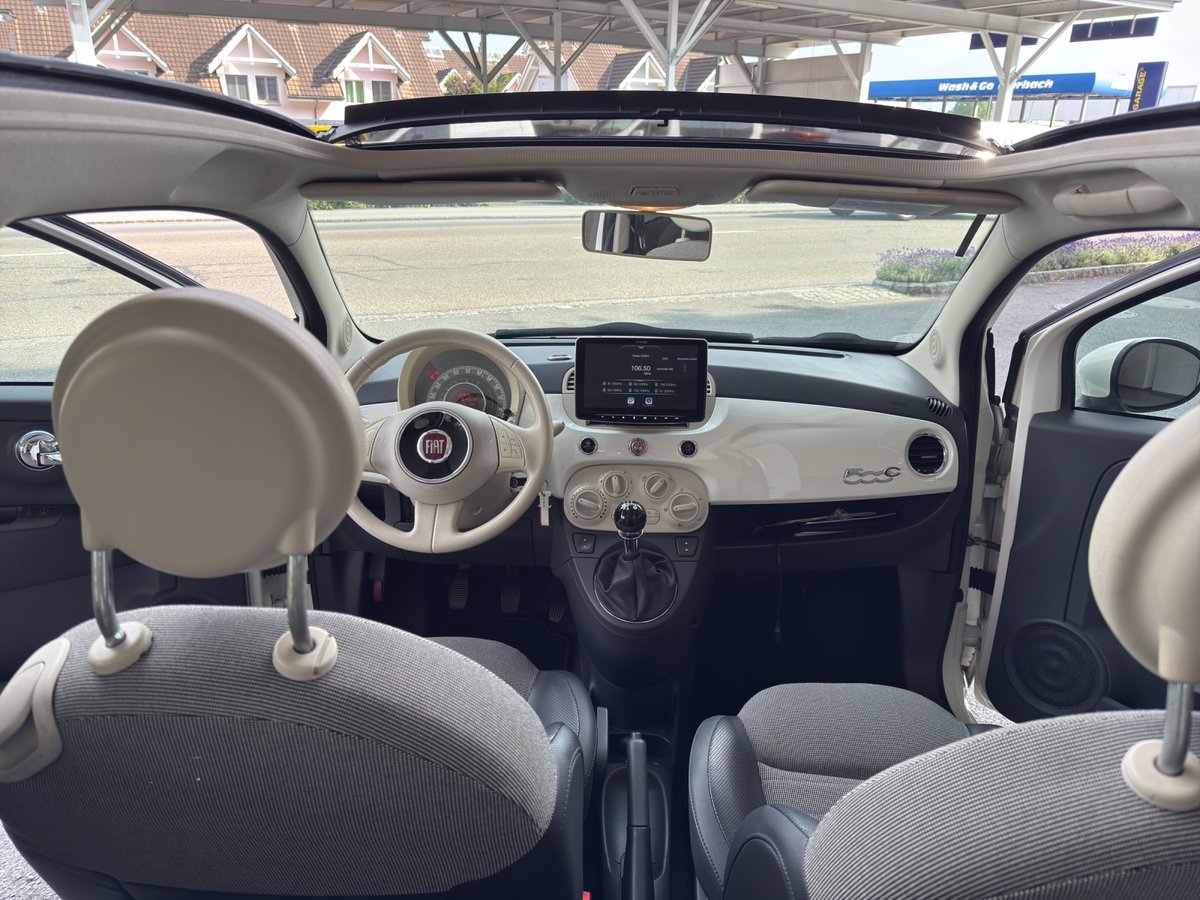 FIAT 500C 1.2 Lounge, Benzin, Occasion / Gebraucht, Handschaltung - 6