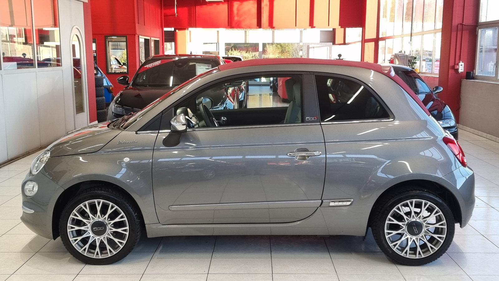 FIAT 500 C 1.0 Hybrid Dolcevita, Hybride Léger Essence/Électricité, Occasion / Utilisé, Manuelle - 2