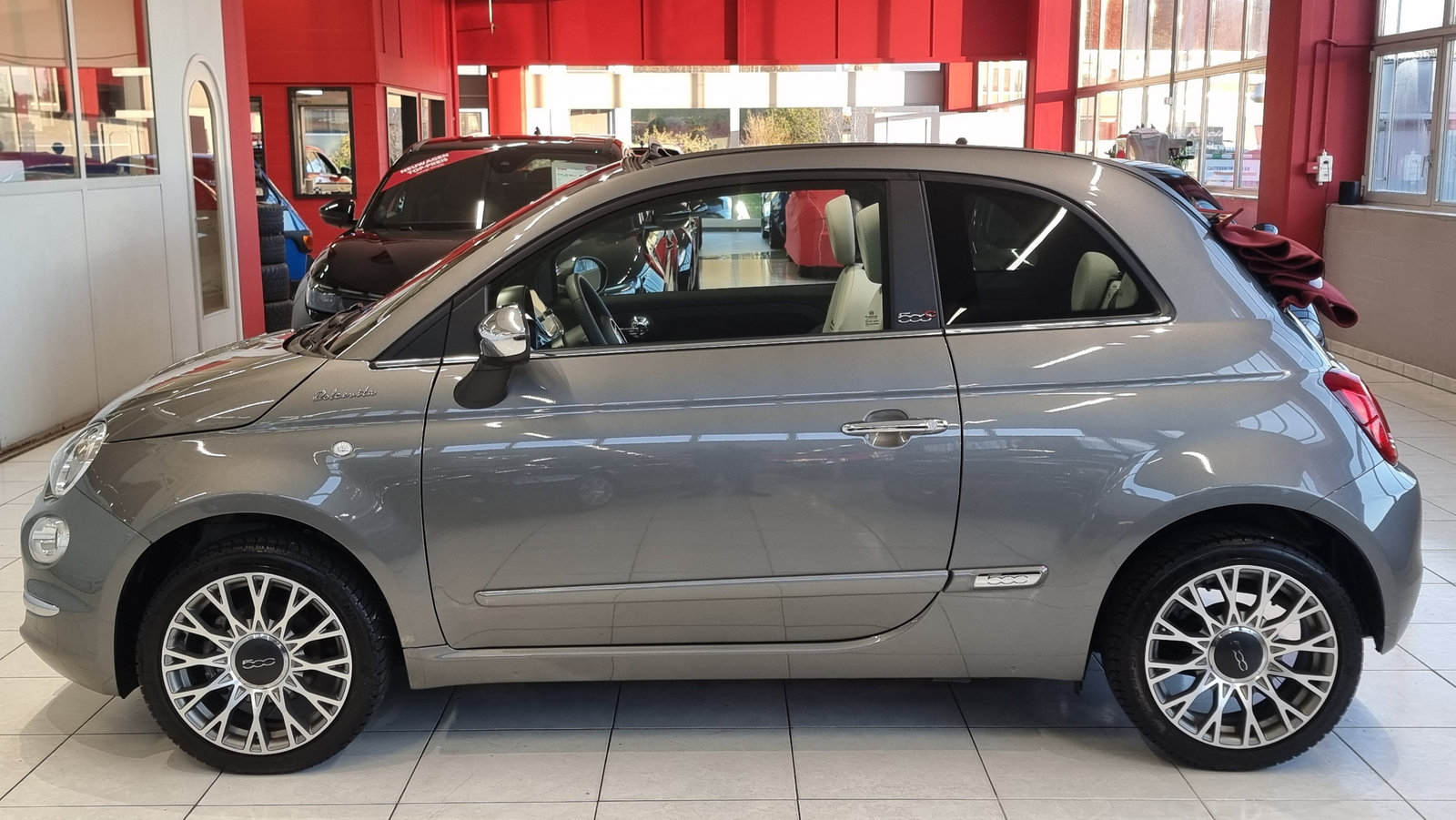 FIAT 500 C 1.0 Hybrid Dolcevita, Hybride Léger Essence/Électricité, Occasion / Utilisé, Manuelle - 3