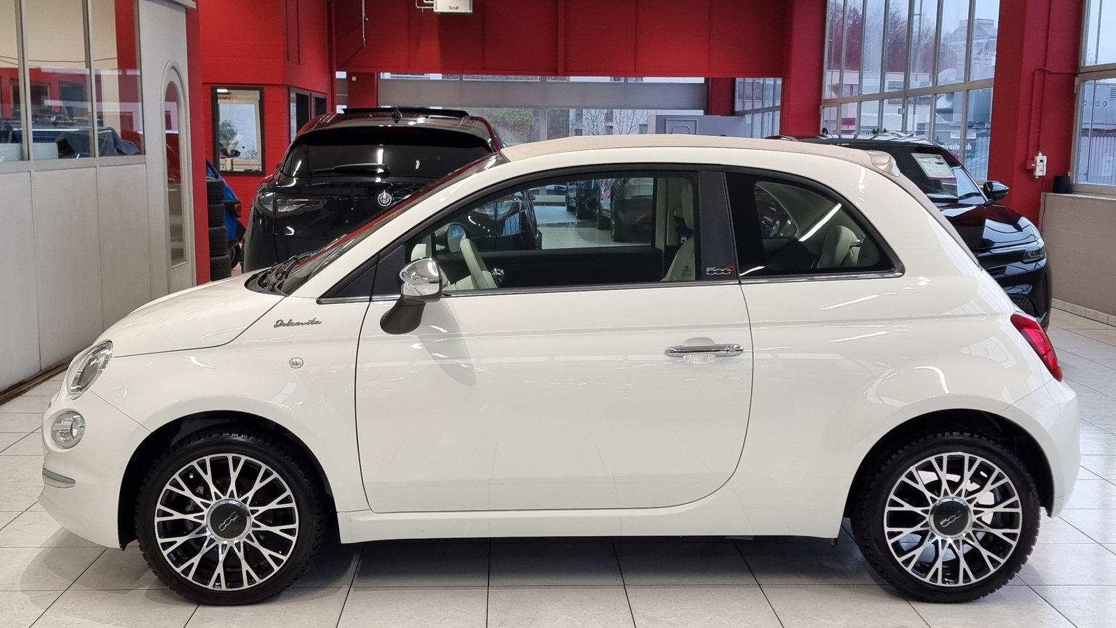 FIAT 500 C 1.0 Hybrid Dolcevita, Hybride Leggero Benzina/Elettrica, Occasioni / Usate, Manuale - 2