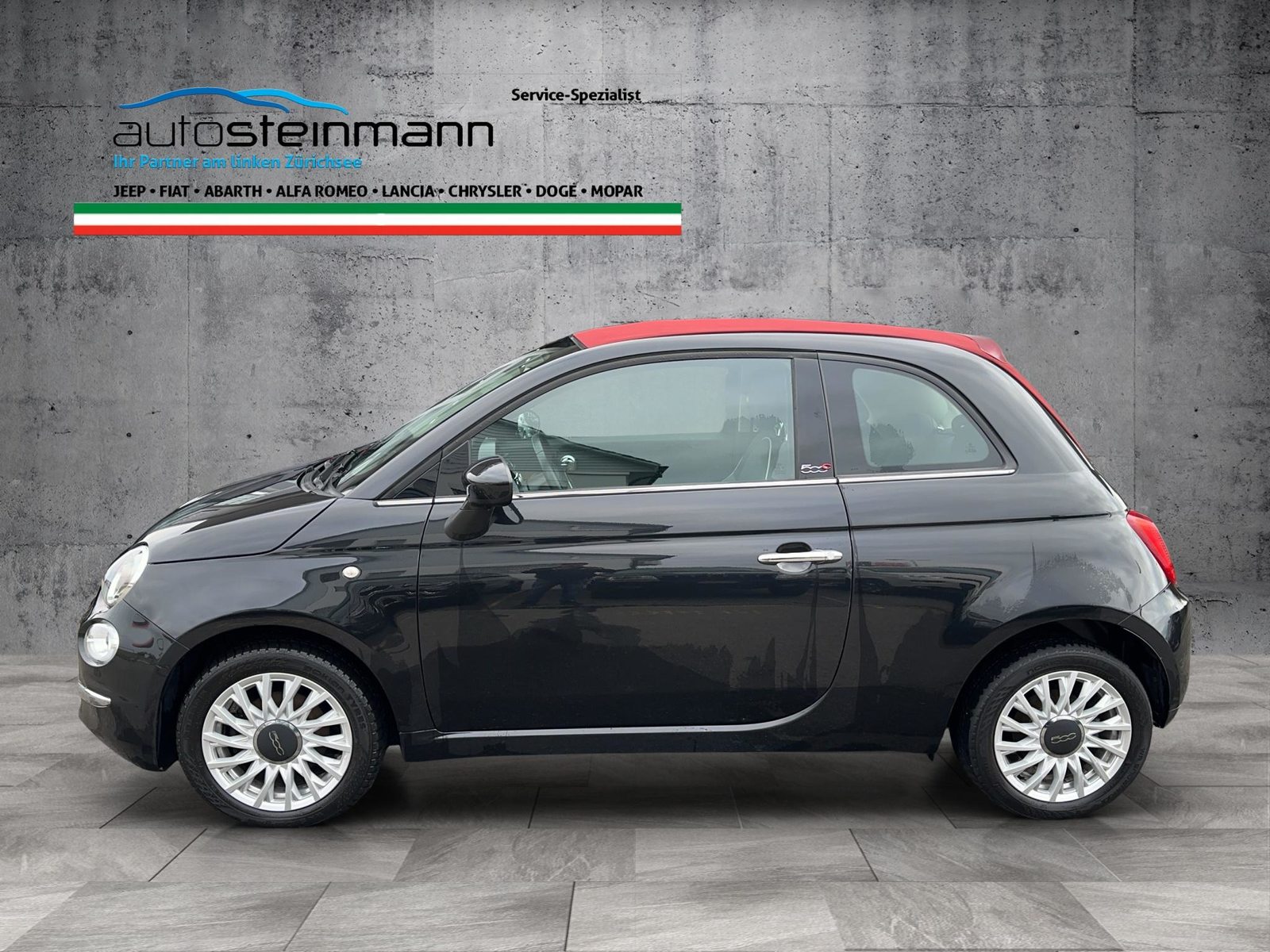 FIAT 500 C 0.9 T TwinAir Lounge, Essence, Occasion / Utilisé, Manuelle - 2
