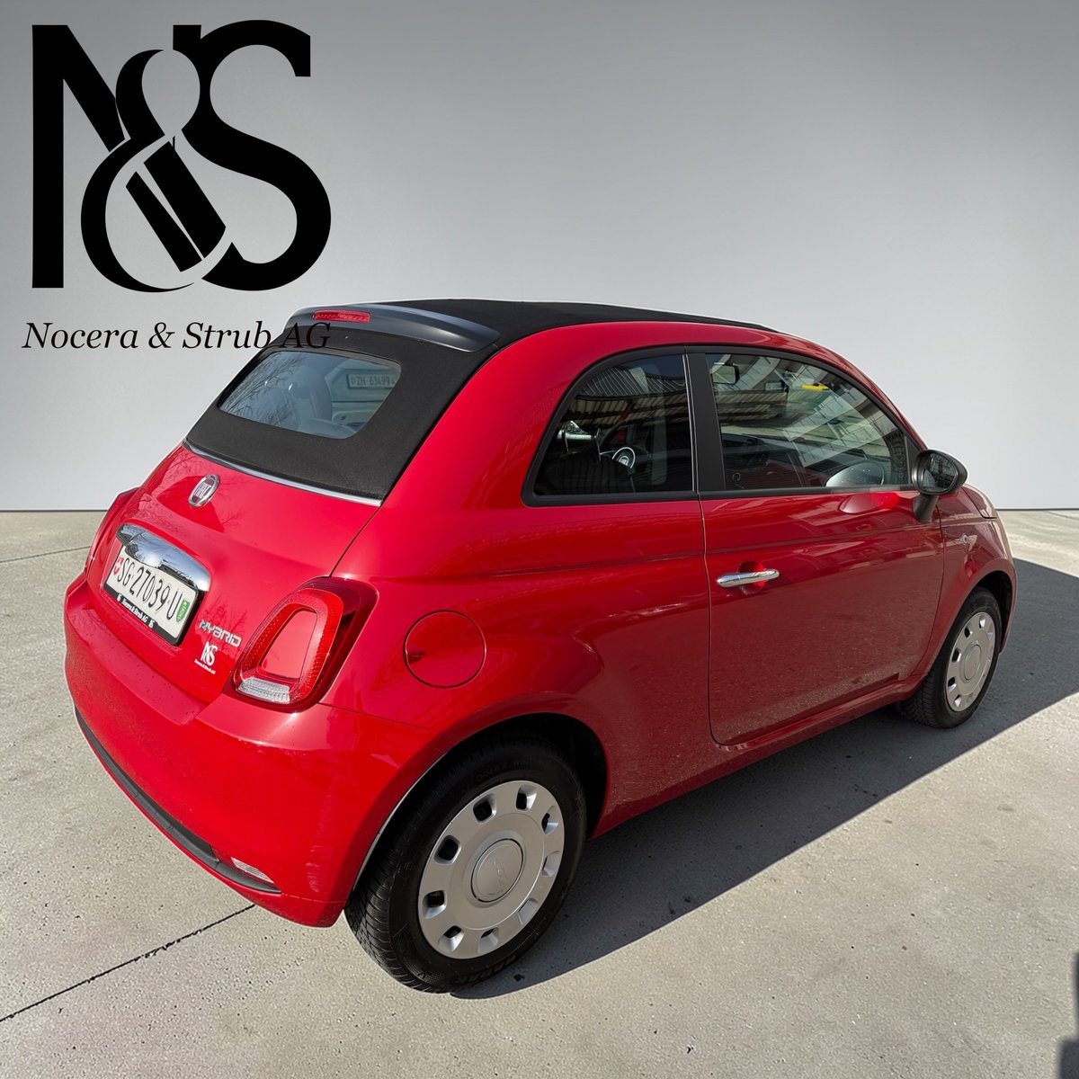 FIAT 500C 1.0 N3 MildHybrid Lounge, Hybride Léger Essence/Électricité, Occasion / Utilisé, Manuelle - 5