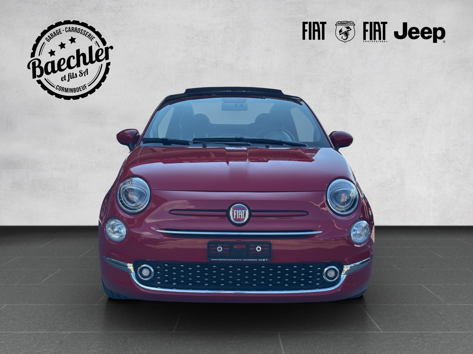 FIAT 500 C 1.0 Hybrid Red, Mild-Hybrid Benzin/Elektro, Occasion / Gebraucht, Handschaltung - 3