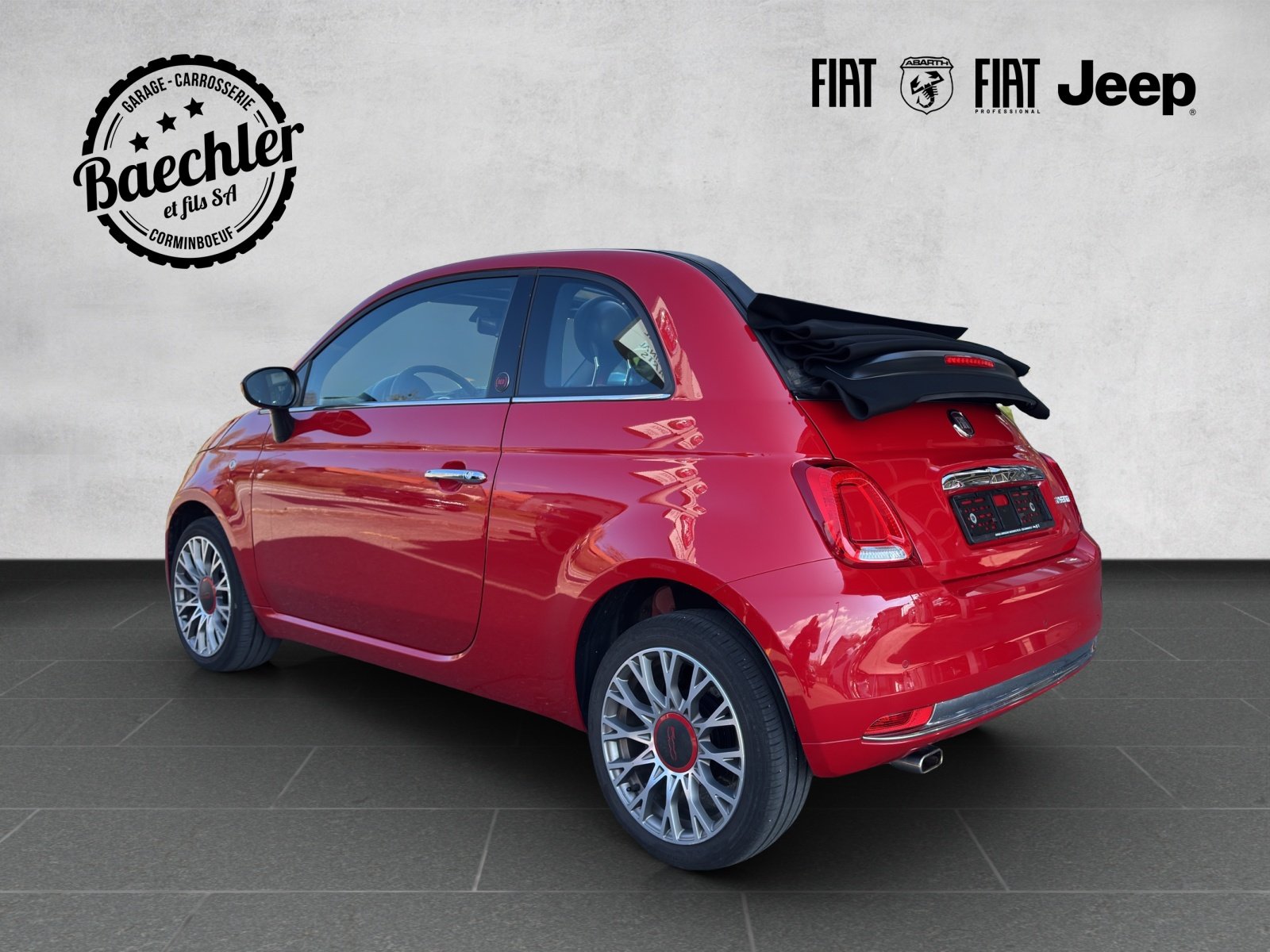 FIAT 500 C 1.0 Hybrid Red, Mild-Hybrid Benzin/Elektro, Occasion / Gebraucht, Handschaltung - 6