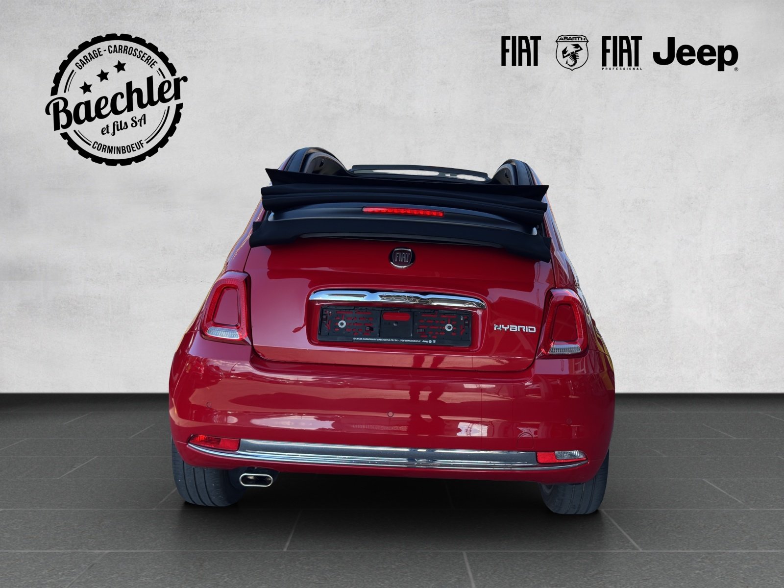 FIAT 500 C 1.0 Hybrid Red, Mild-Hybrid Benzin/Elektro, Occasion / Gebraucht, Handschaltung - 7