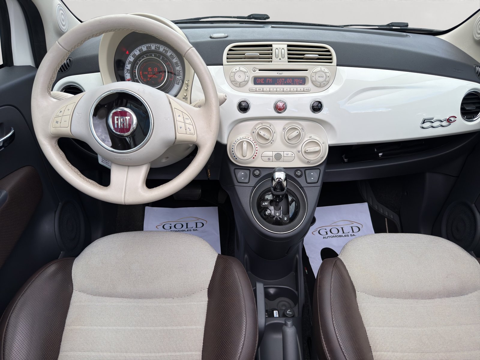 FIAT 500C 1.2 Lounge Dualogic, Benzina, Occasioni / Usate, Automatico - 3