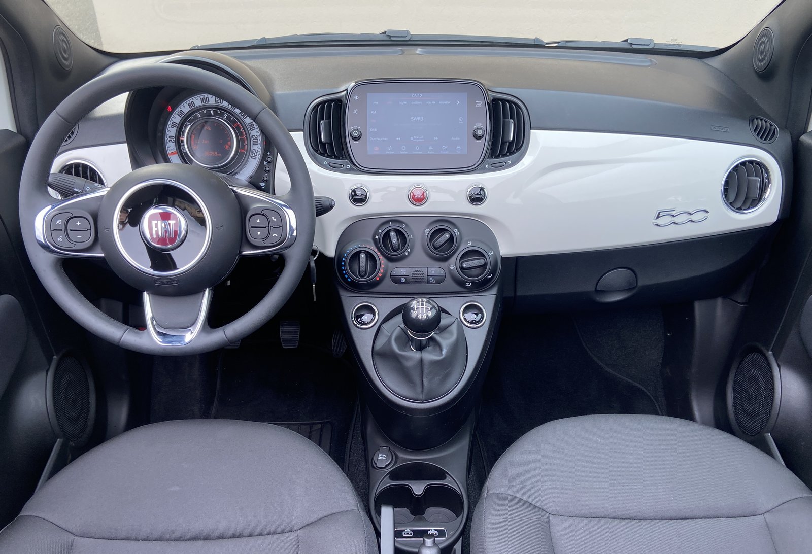 FIAT 500C 1.0 N3 MildHybrid Cult, Hybride Léger Essence/Électricité, Occasion / Utilisé, Manuelle - 6