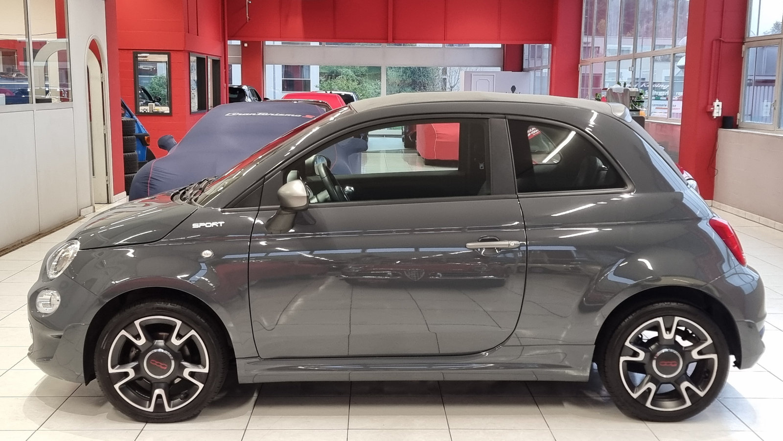 FIAT 500 C 1.0 Hybrid Sport, Mild-Hybrid Petrol/Electric, Second hand / Used, Manual - 2
