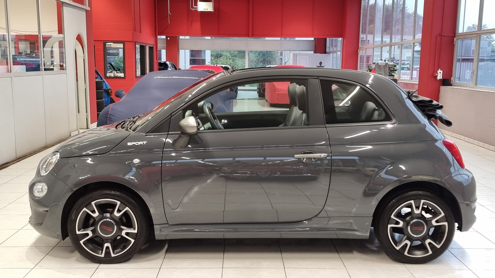 FIAT 500 C 1.0 Hybrid Sport, Mild-Hybrid Petrol/Electric, Second hand / Used, Manual - 3