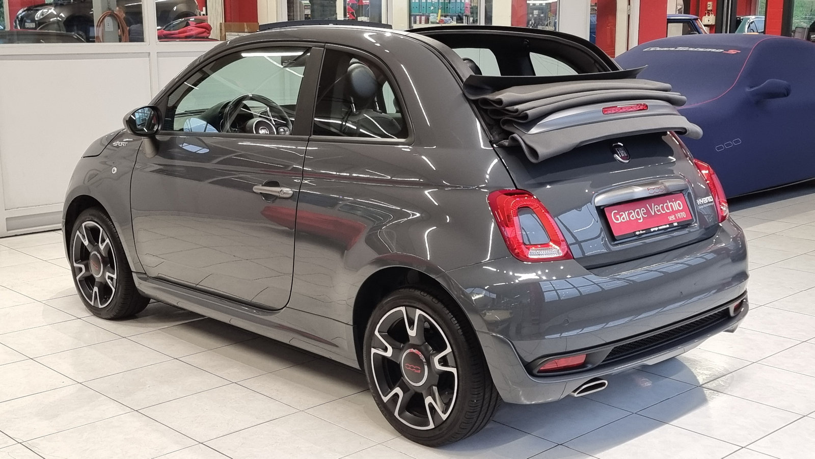 FIAT 500 C 1.0 Hybrid Sport, Mild-Hybrid Petrol/Electric, Second hand / Used, Manual - 4