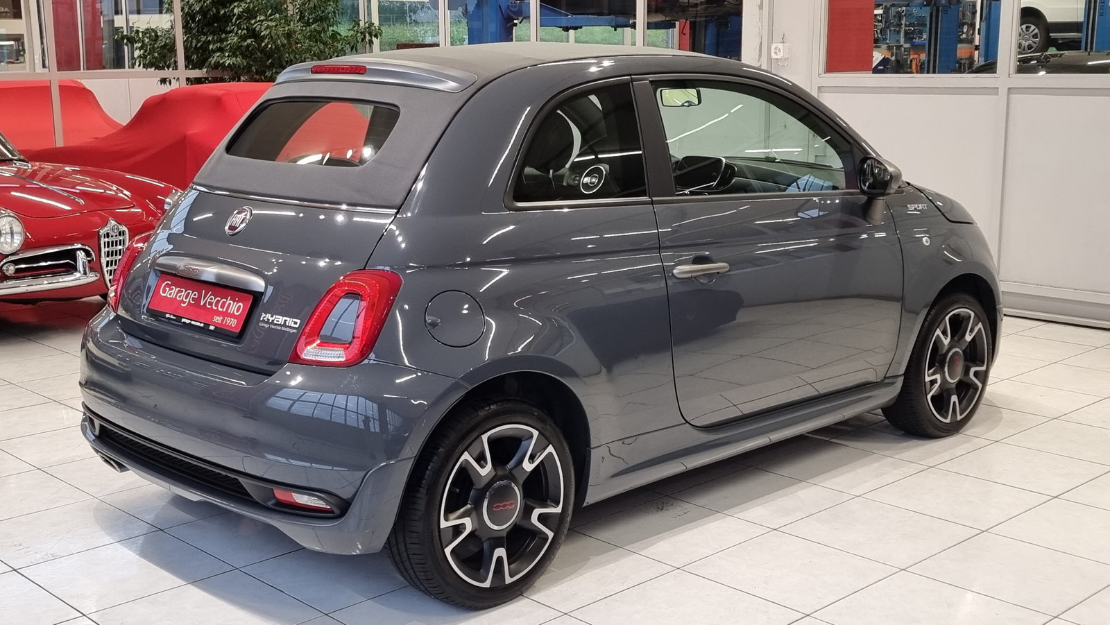 FIAT 500 C 1.0 Hybrid Sport, Mild-Hybrid Petrol/Electric, Second hand / Used, Manual - 6