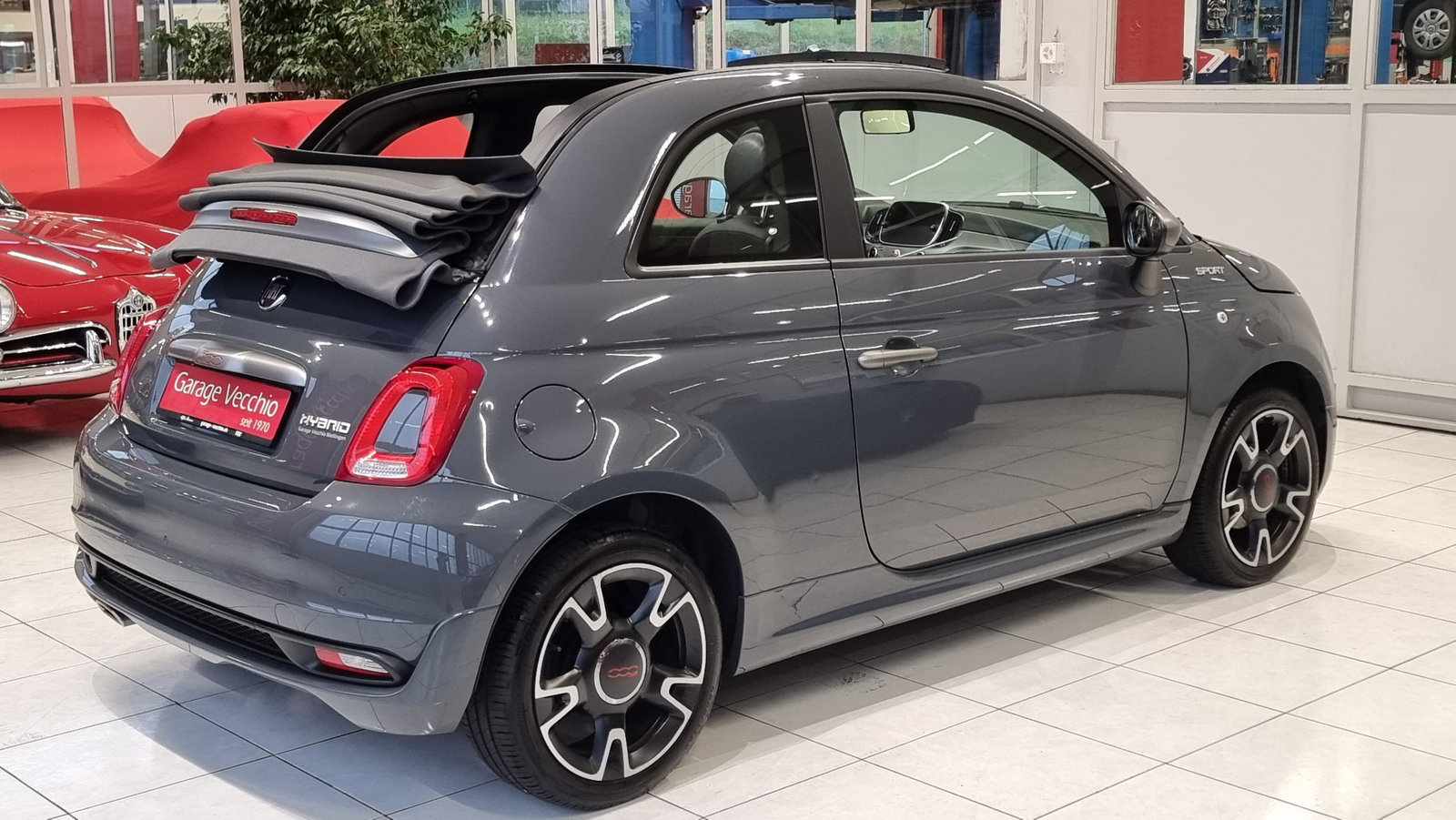 FIAT 500 C 1.0 Hybrid Sport, Mild-Hybrid Petrol/Electric, Second hand / Used, Manual - 7