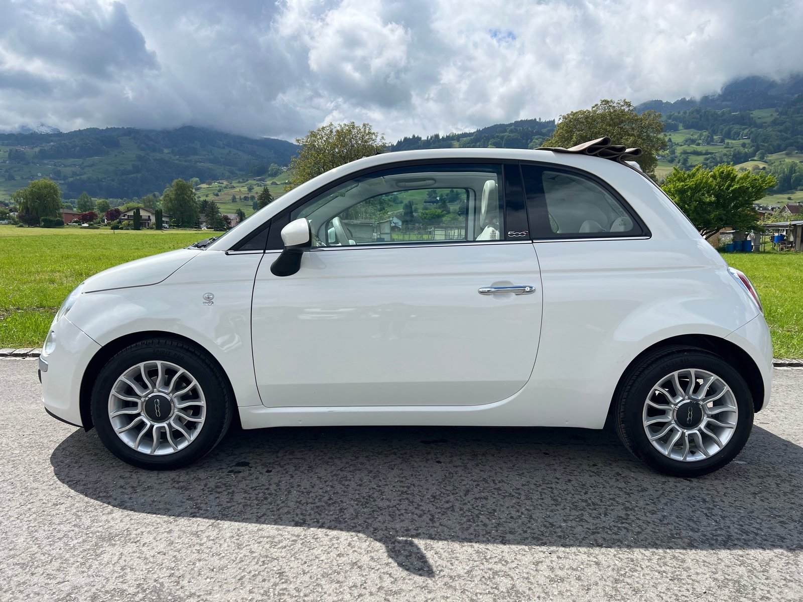 FIAT 500 Cabrio 0.9 Twinair Turbo Lounge Dualogic, Benzin, Occasion / Gebraucht, Automatik - 3