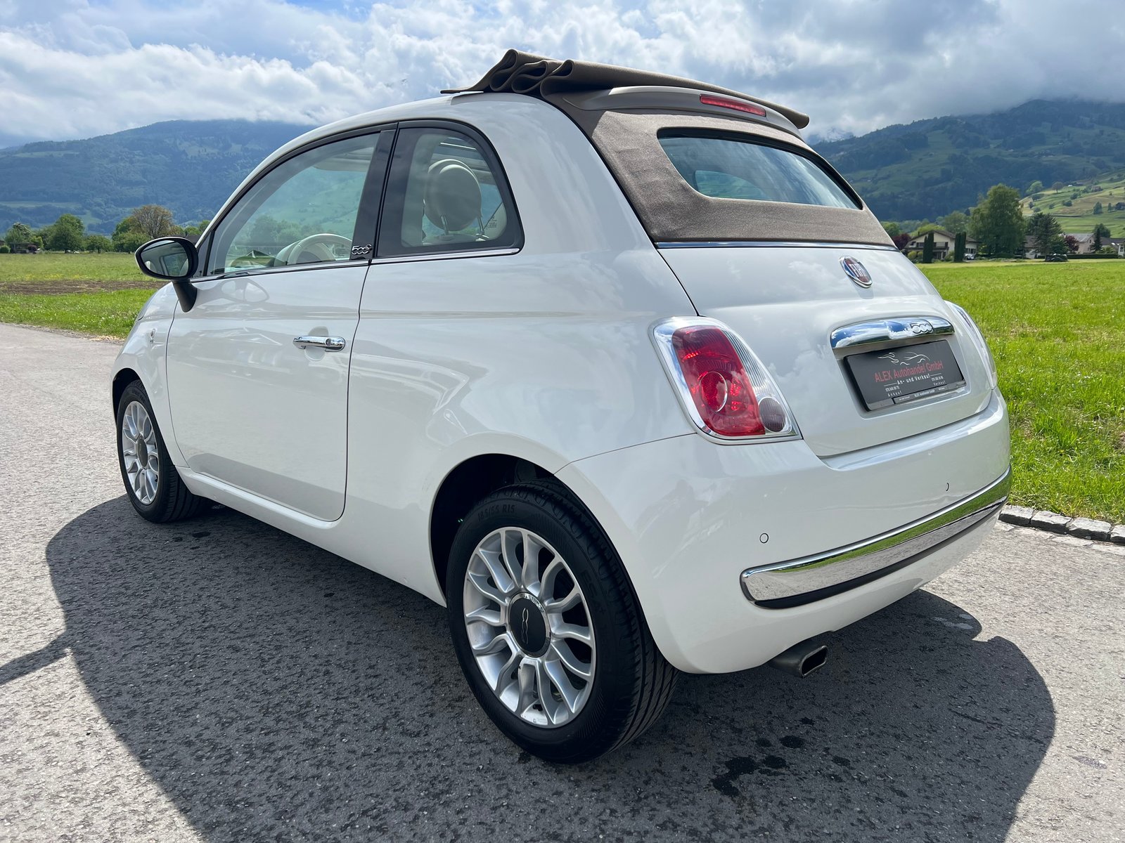 FIAT 500 Cabrio 0.9 Twinair Turbo Lounge Dualogic, Benzin, Occasion / Gebraucht, Automatik - 4