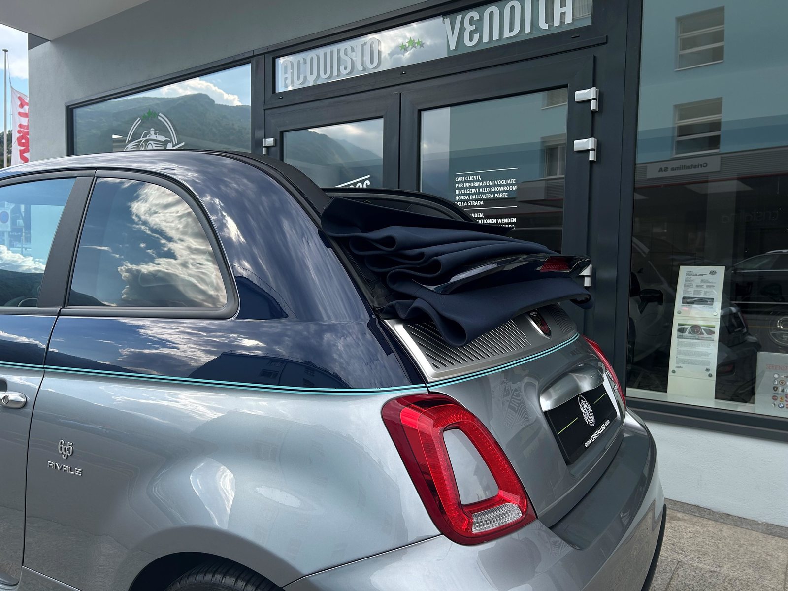 FIAT 695 C Abarth 1.4 T-Jet 180 Rivale, Benzin, Occasion / Gebraucht, Automatik - 4