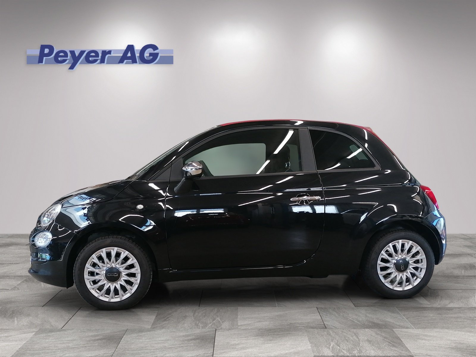 FIAT 500 C 1.0 Hybrid Lounge, Mild-Hybrid Benzin/Elektro, Occasion / Gebraucht, Handschaltung - 3