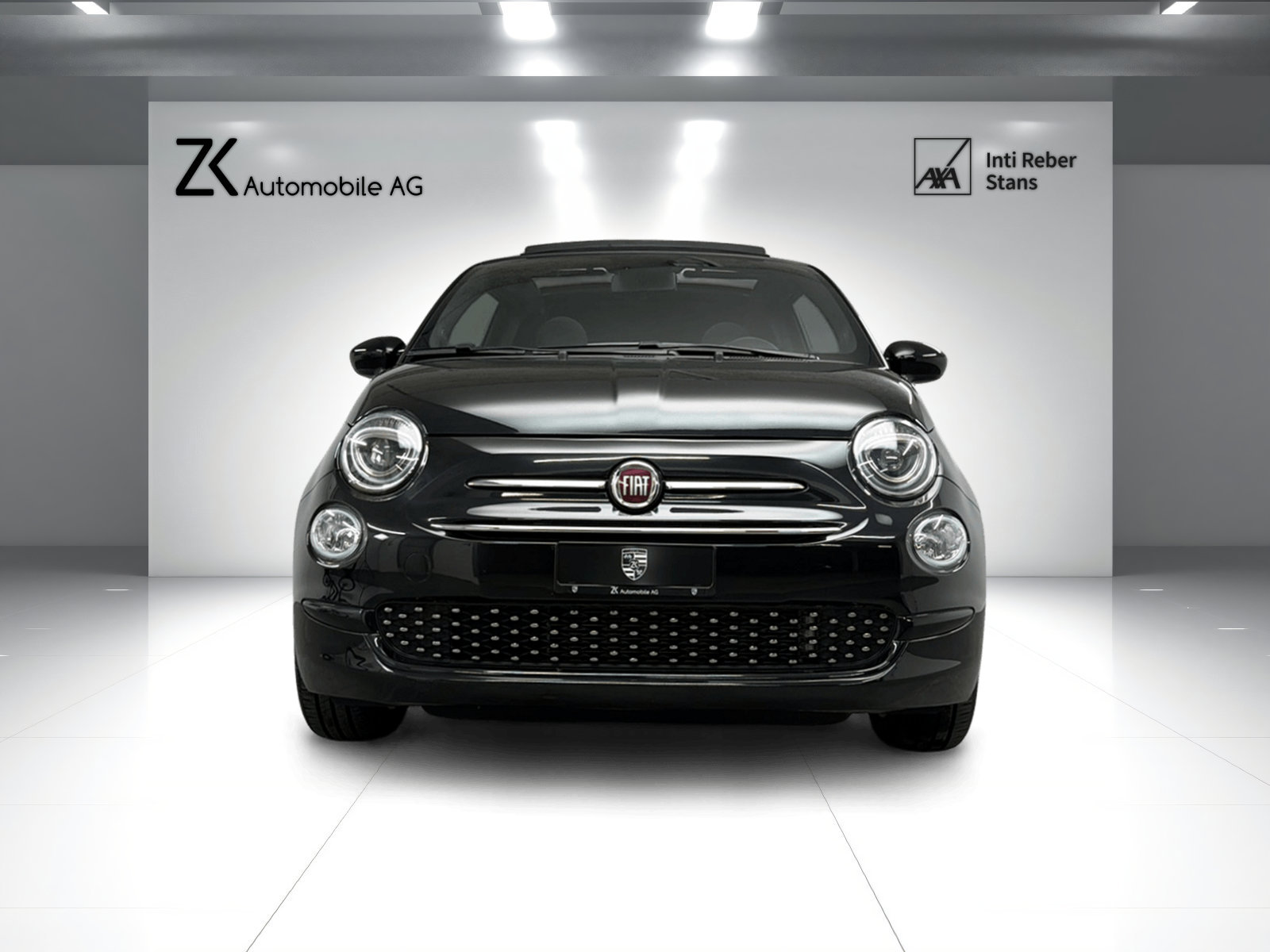 FIAT 500C LOUNGE 1.2 BZ 8V Nero Vesuvio CABRIO, Petrol, Second hand / Used, Automatic - 4