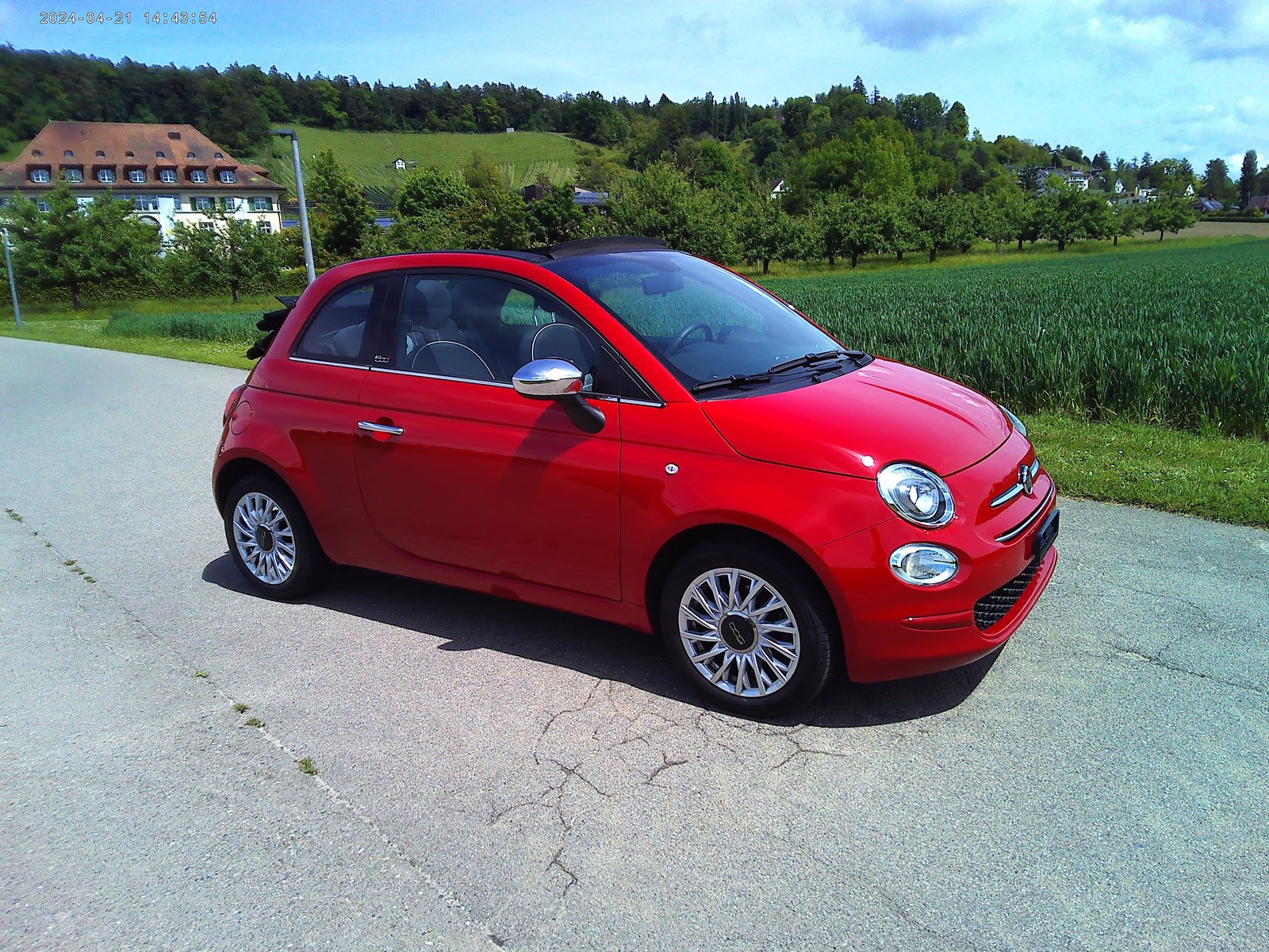 FIAT 500C 0.9 Twinair Lounge, Essence, Occasion / Utilisé, Manuelle - 3