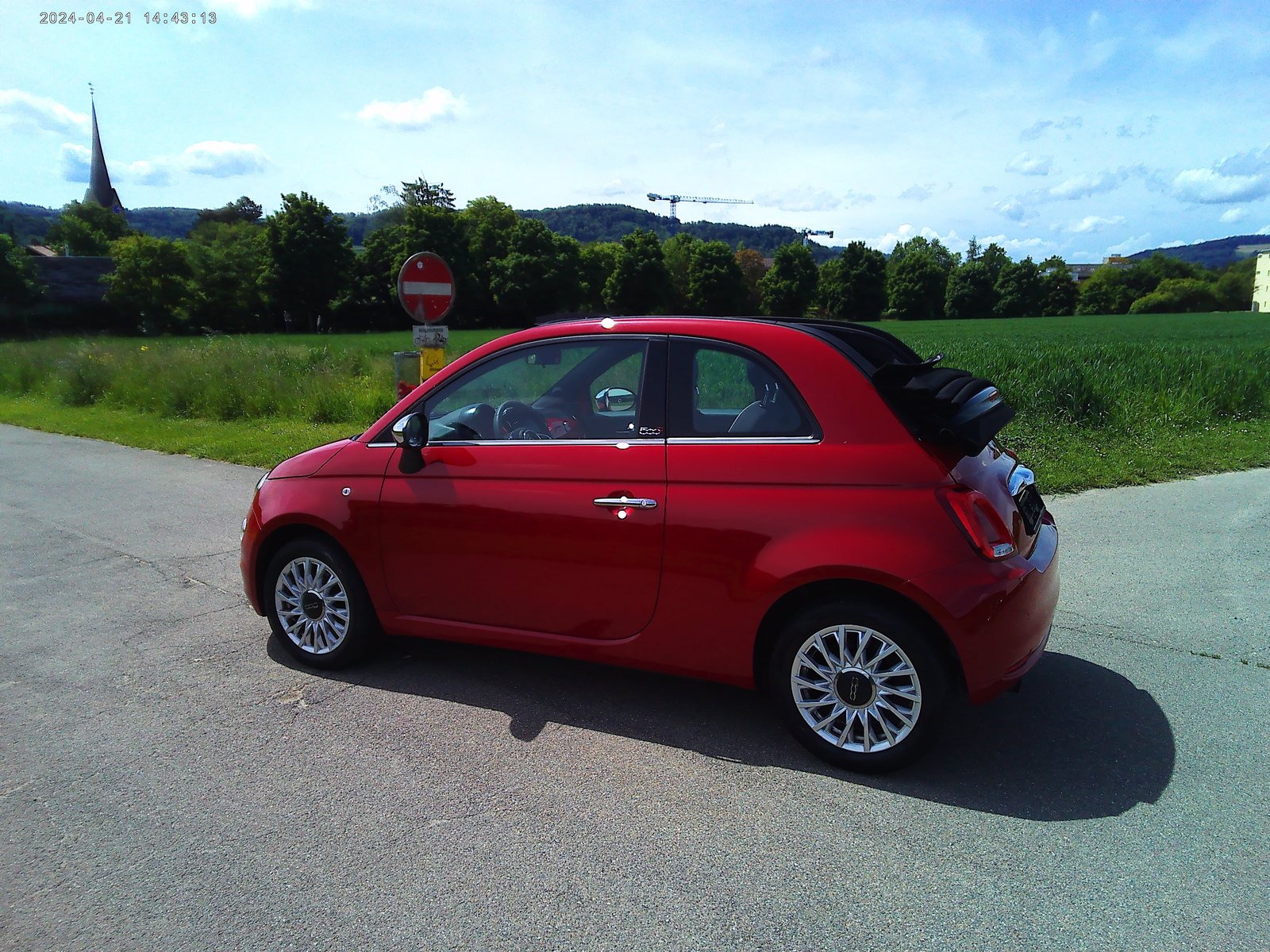 FIAT 500C 0.9 Twinair Lounge, Essence, Occasion / Utilisé, Manuelle - 7