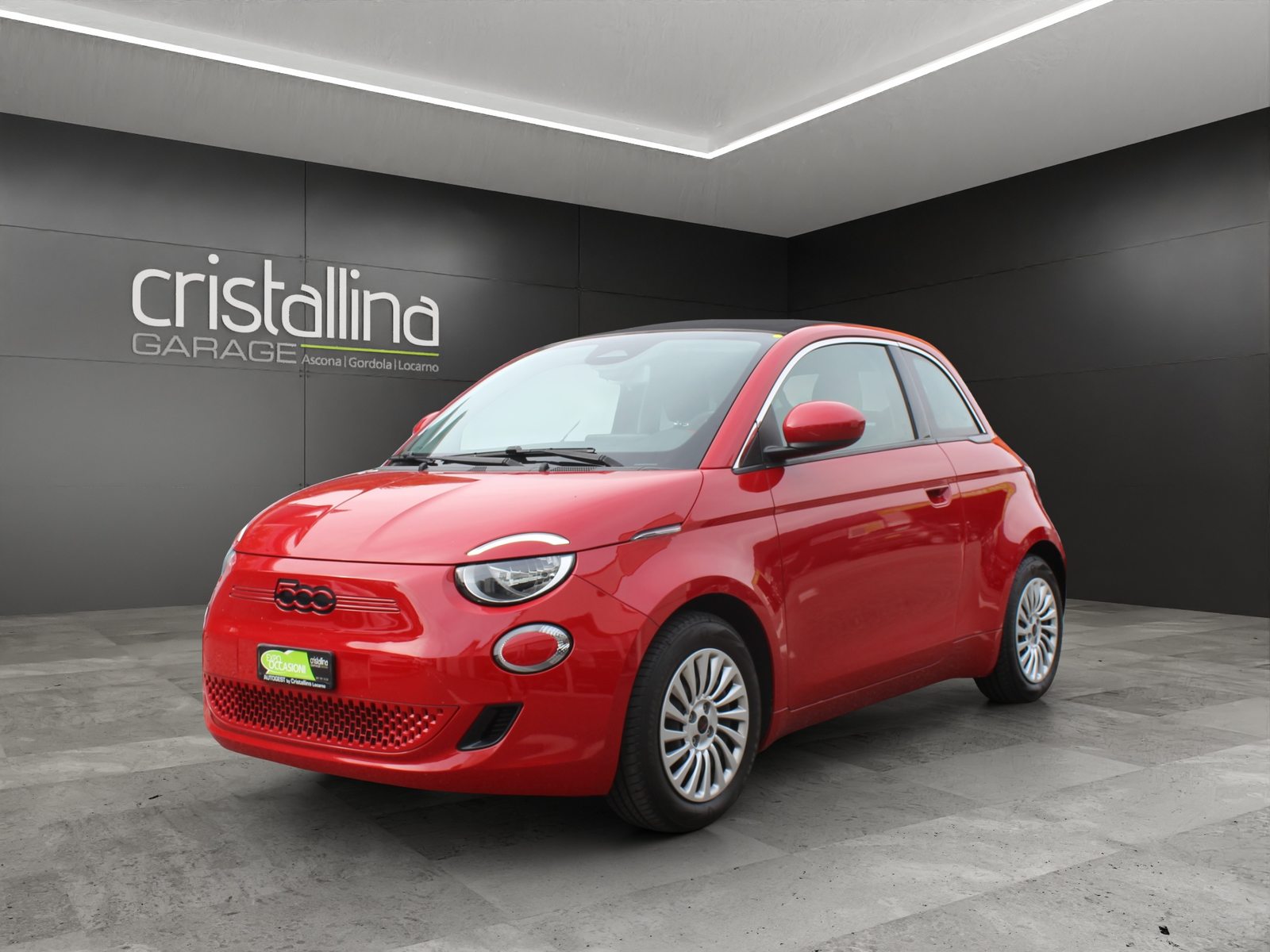 FIAT 500 Cabrio Red