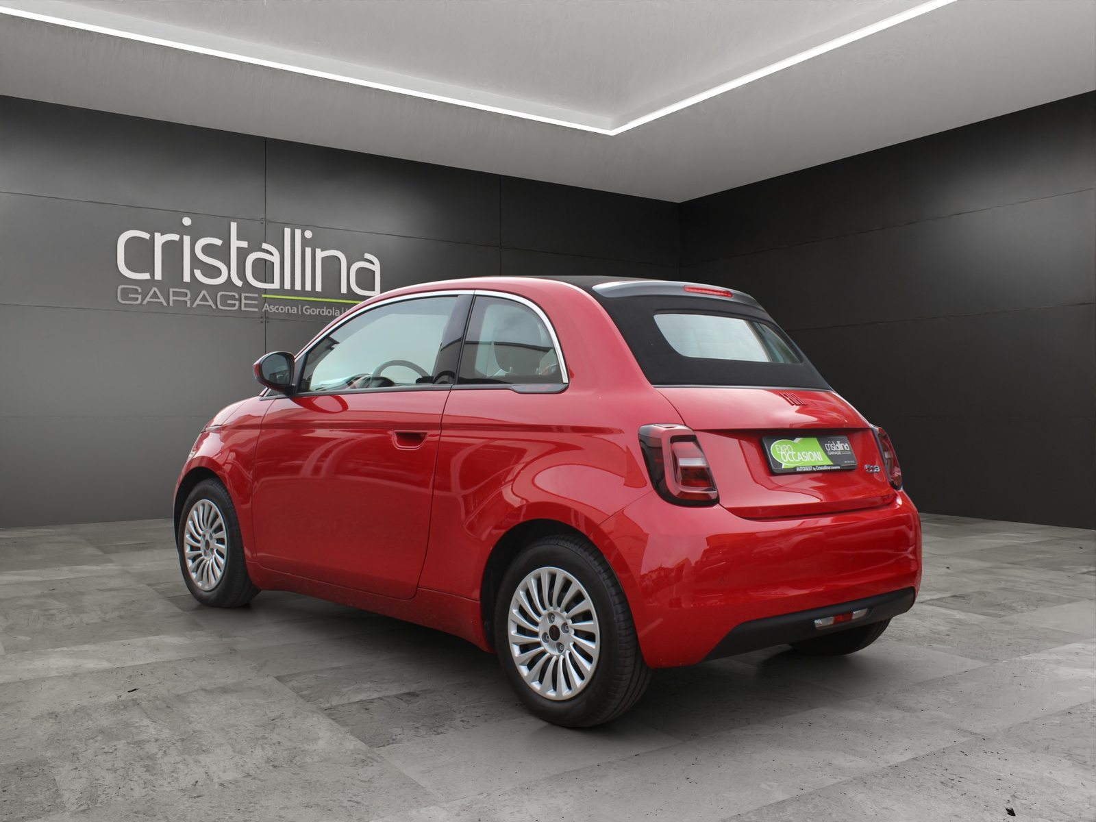 FIAT 500 Cabrio Red, Elettrica, Occasioni / Usate, Automatico - 3