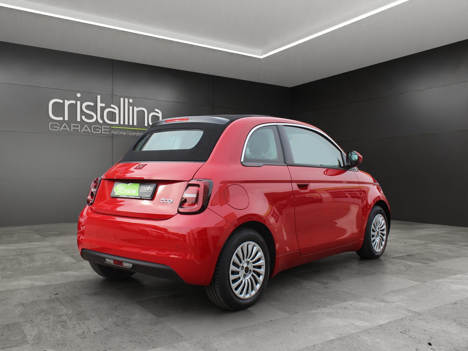 FIAT 500 Cabrio Red, Elettrica, Occasioni / Usate, Automatico - 4