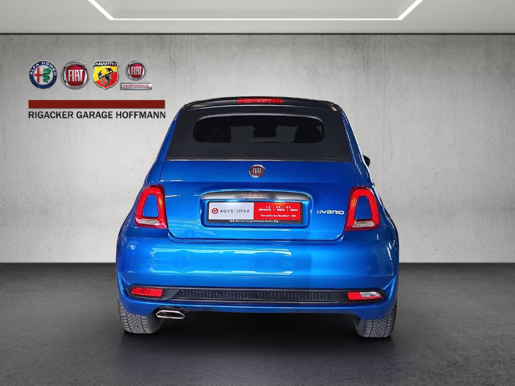 FIAT 500 C 1.0 Hybrid Sport, Hybride Léger Essence/Électricité, Occasion / Utilisé, Manuelle - 5