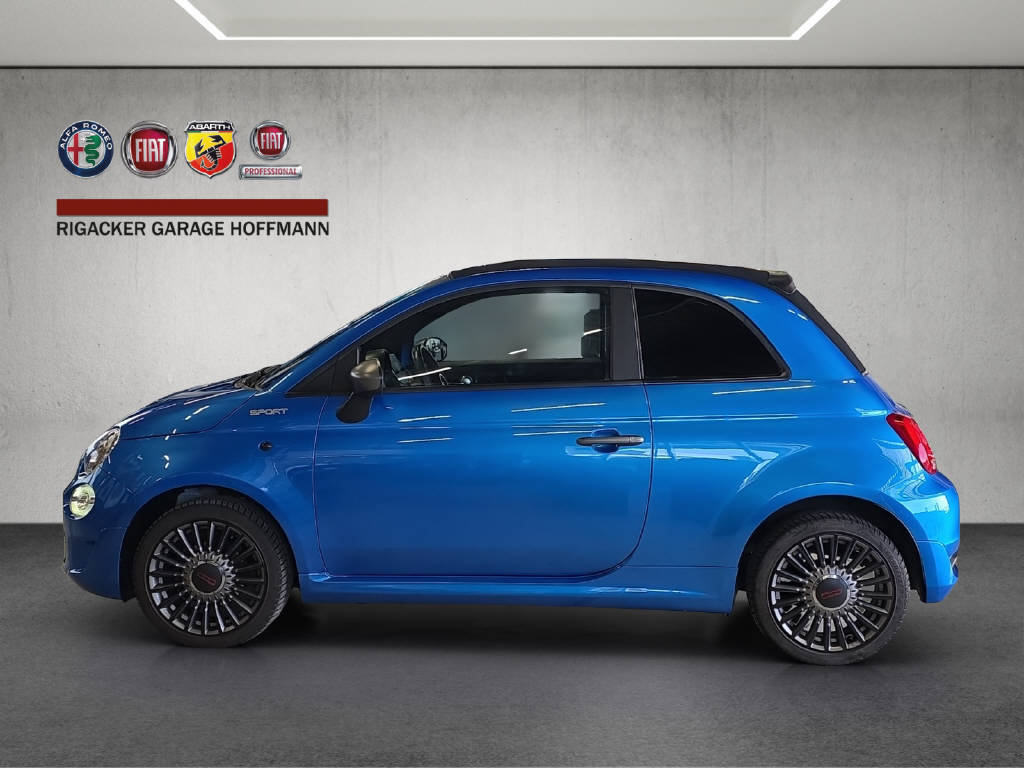 FIAT 500 C 1.0 Hybrid Sport, Hybride Léger Essence/Électricité, Occasion / Utilisé, Manuelle - 7