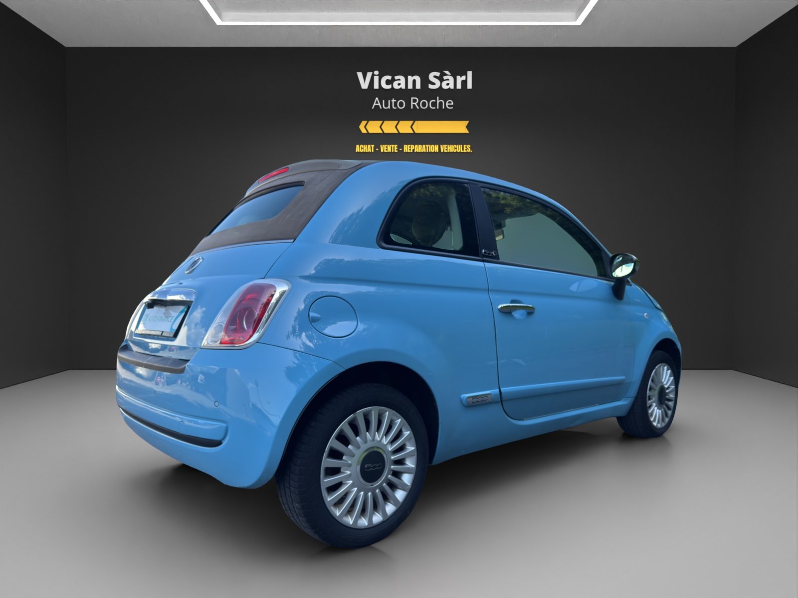 FIAT 500C 1.2 Pop, Benzin, Occasion / Gebraucht, Handschaltung - 7