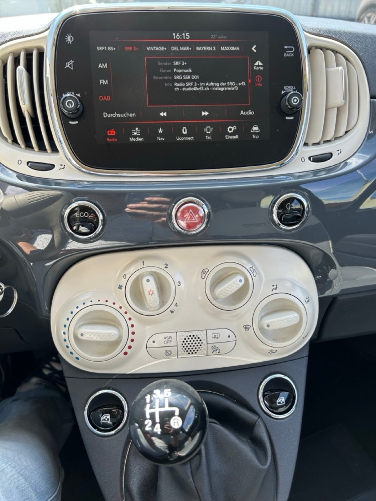 FIAT 500C 0.9 Twinair Lounge, Benzin, Occasion / Gebraucht, Handschaltung - 7