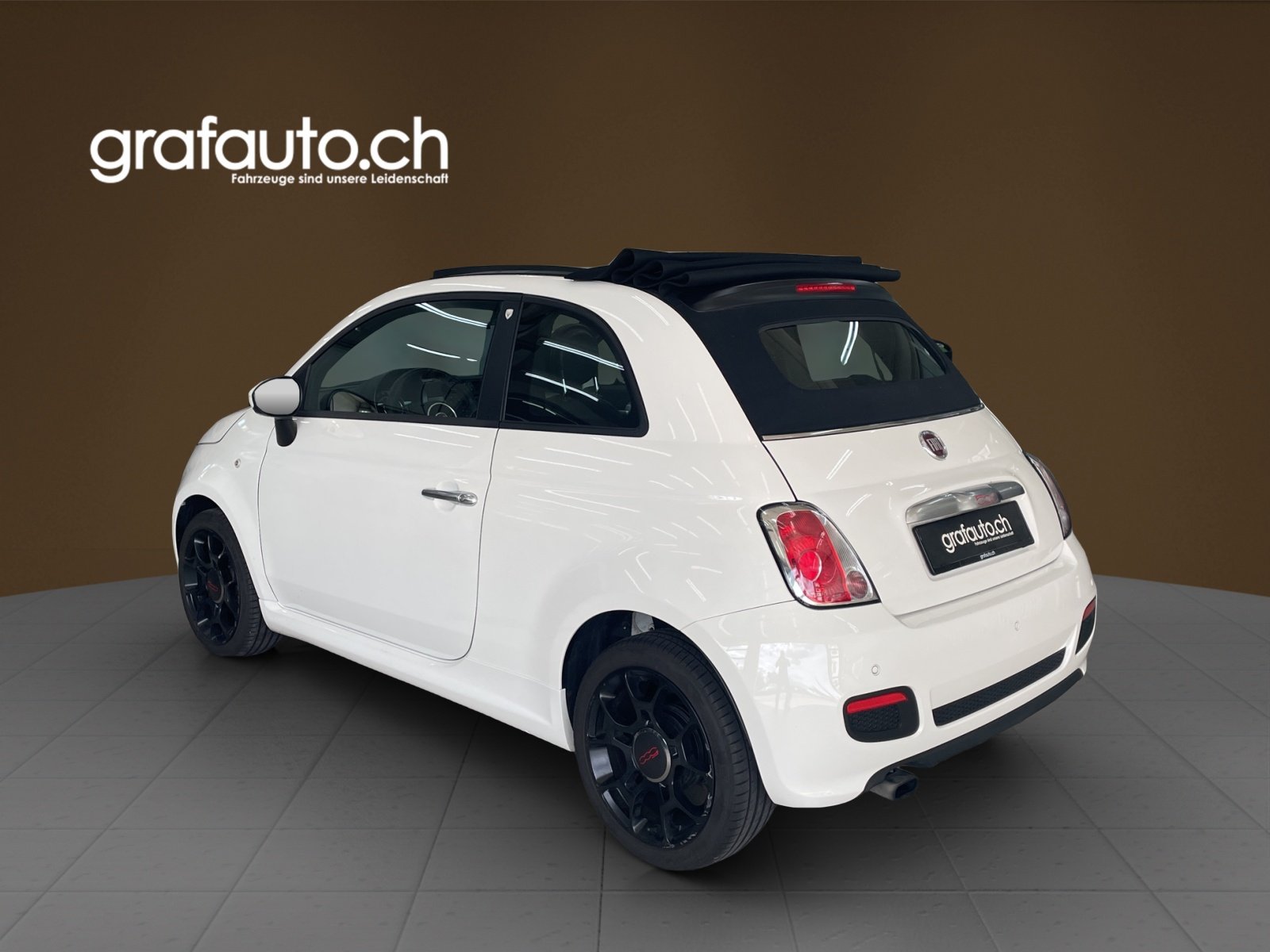 FIAT 500 0.9 T Cabrio TwinAir Lounge, Benzin, Occasion / Gebraucht, Handschaltung - 4