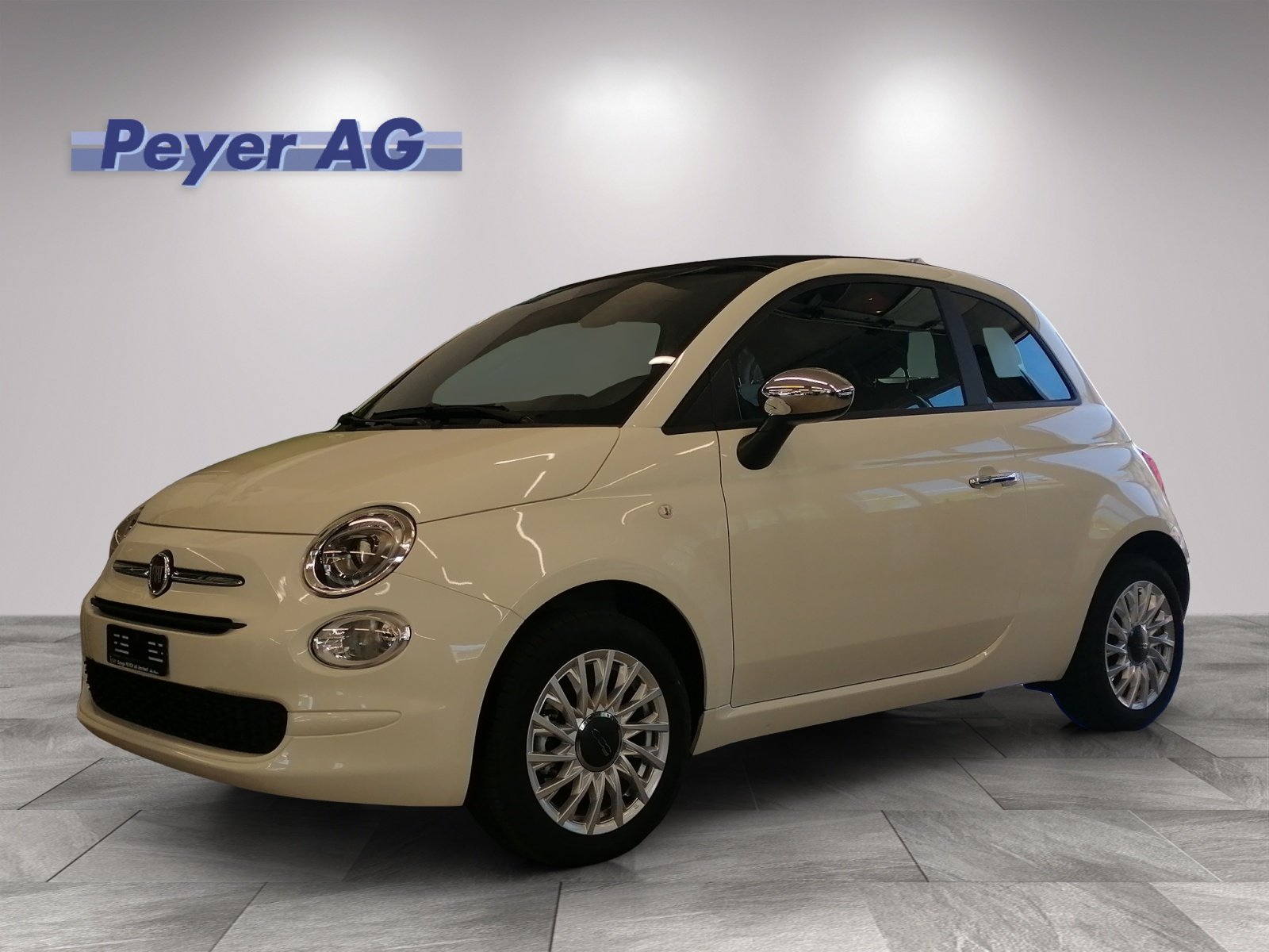 FIAT 500 C 1.0 Hybrid Lounge, Mild-Hybrid Benzin/Elektro, Occasion / Gebraucht, Handschaltung - 2