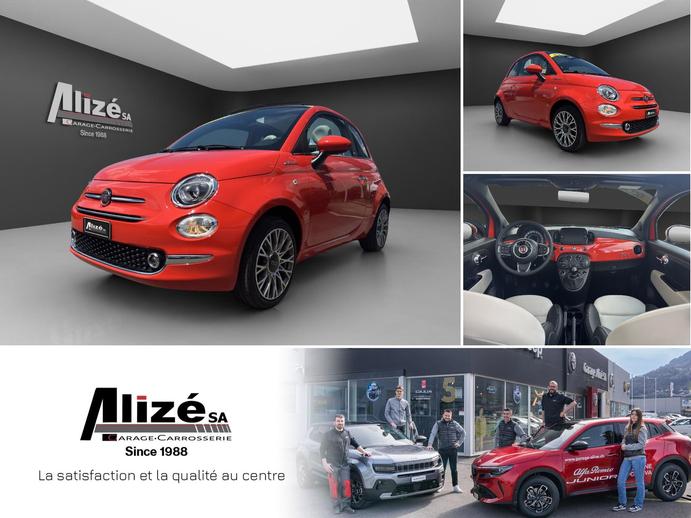 FIAT 500C 1.0 N3 MildHybrid Dolcevita Plus, Hybride Léger Essence/Électricité, Occasion / Utilisé, Manuelle