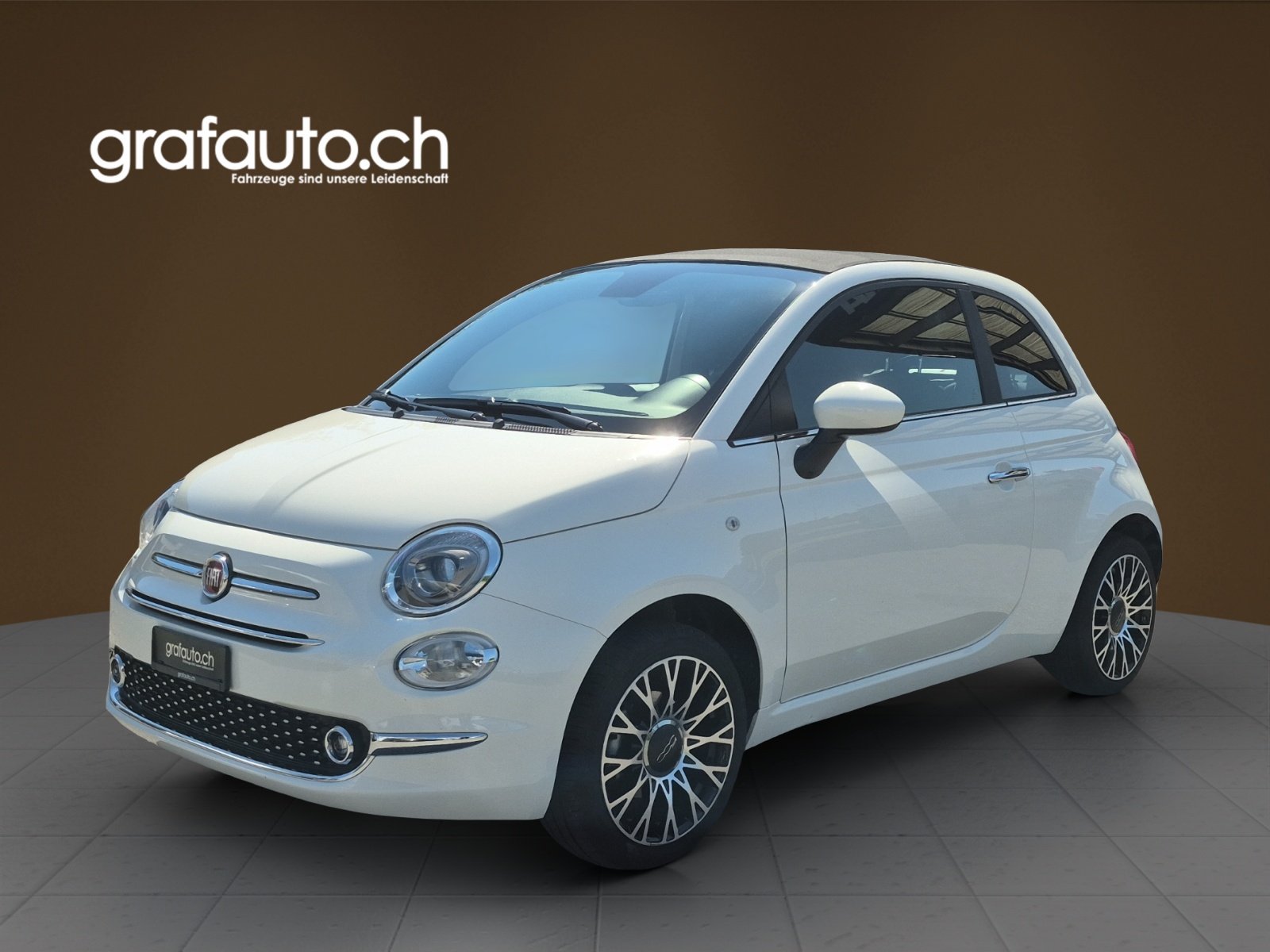 FIAT 500 C 1.0 Hybrid Lounge, Hybride Léger Essence/Électricité, Occasion / Utilisé, Manuelle - 2
