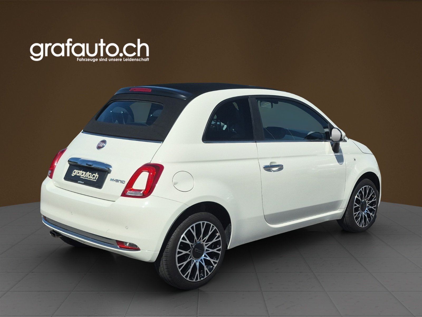FIAT 500 C 1.0 Hybrid Lounge, Hybride Léger Essence/Électricité, Occasion / Utilisé, Manuelle - 5