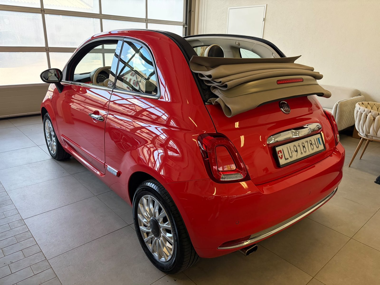 FIAT 500C 1.2 Lounge ** CABRIO **, Benzin, Occasion / Gebraucht, Handschaltung - 2