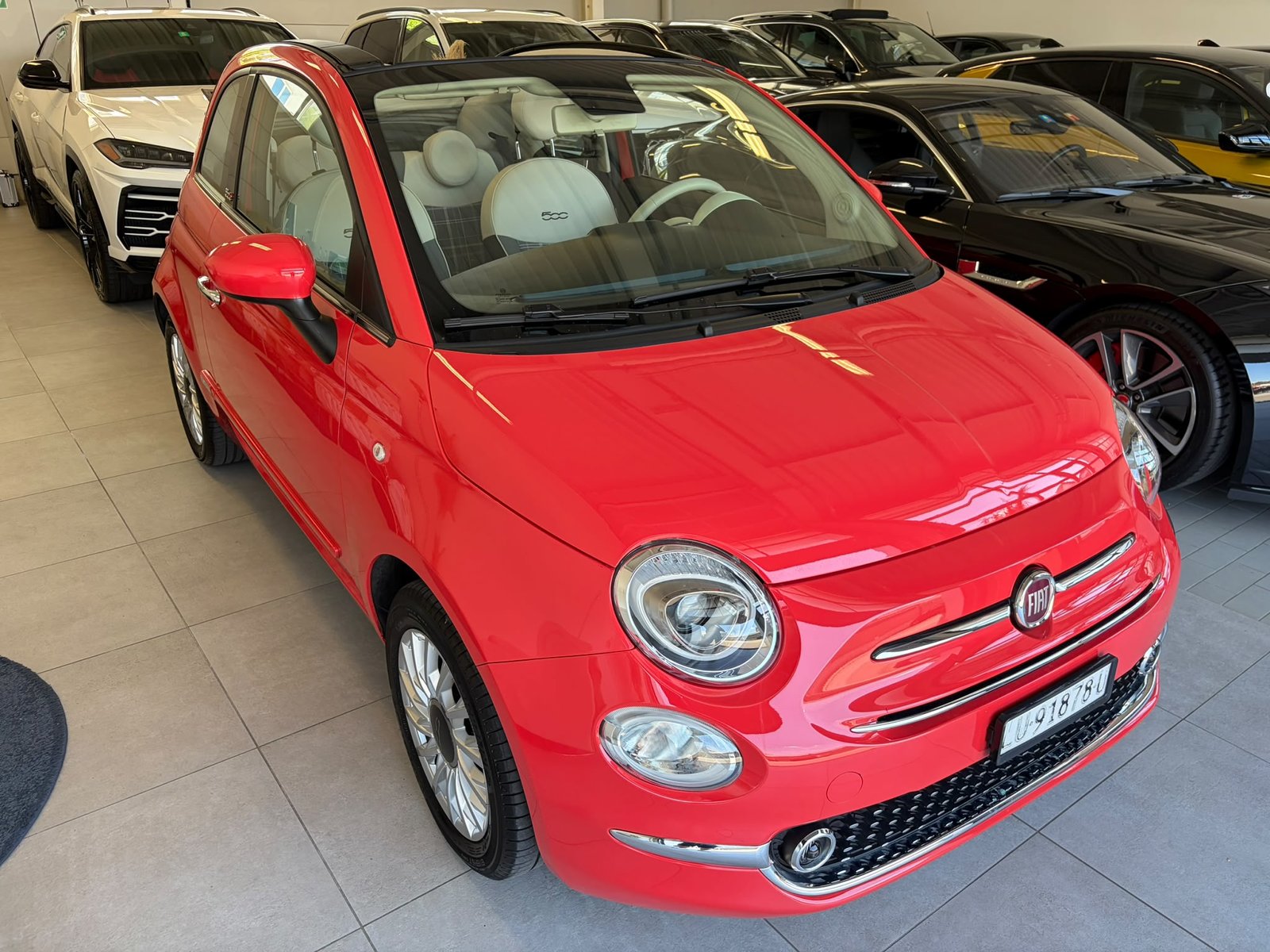 FIAT 500C 1.2 Lounge ** CABRIO **, Benzin, Occasion / Gebraucht, Handschaltung - 4