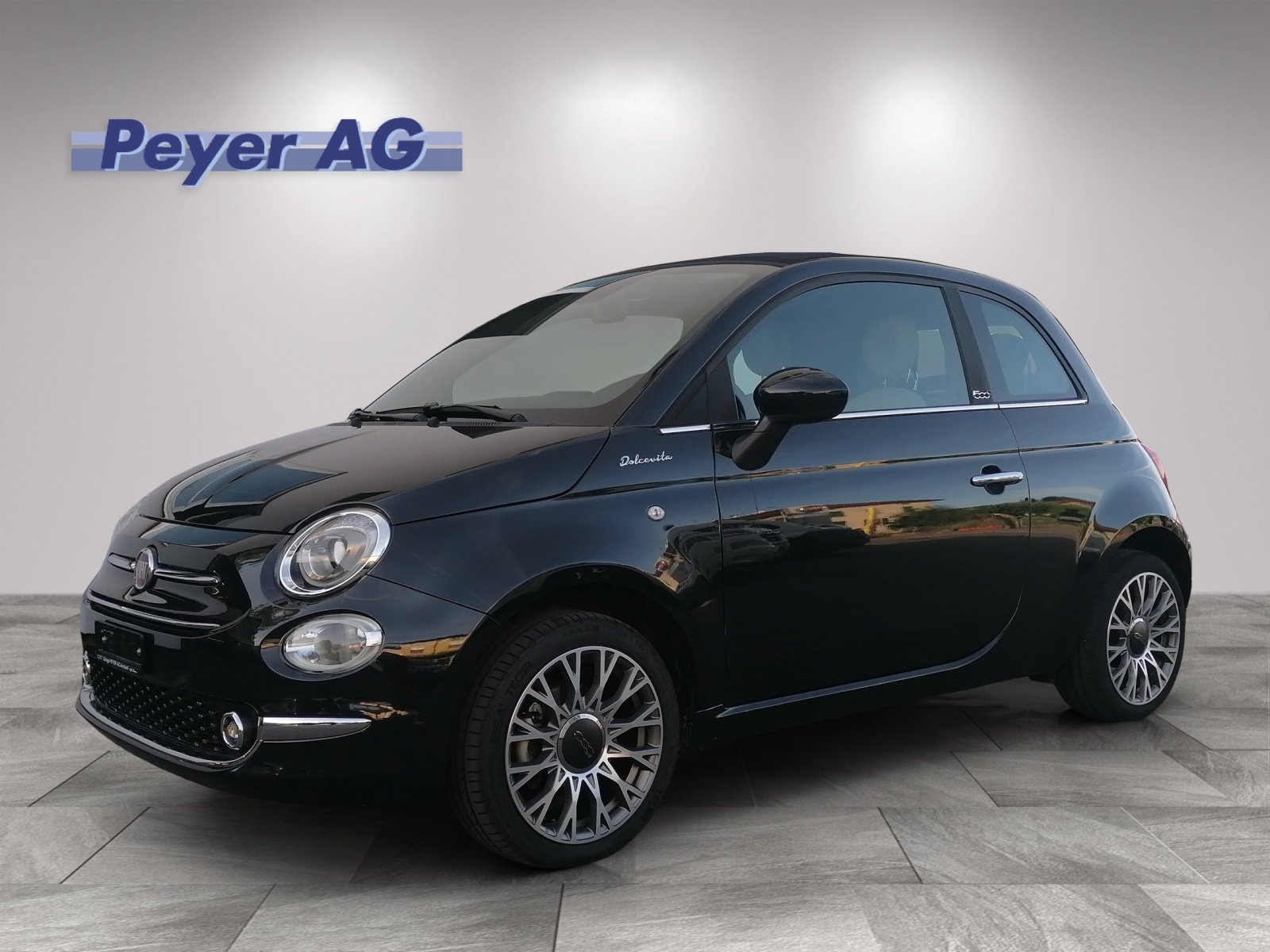 FIAT 500 C 1.0 Hybrid Dolcevita, Hybride Léger Essence/Électricité, Occasion / Utilisé, Manuelle - 2