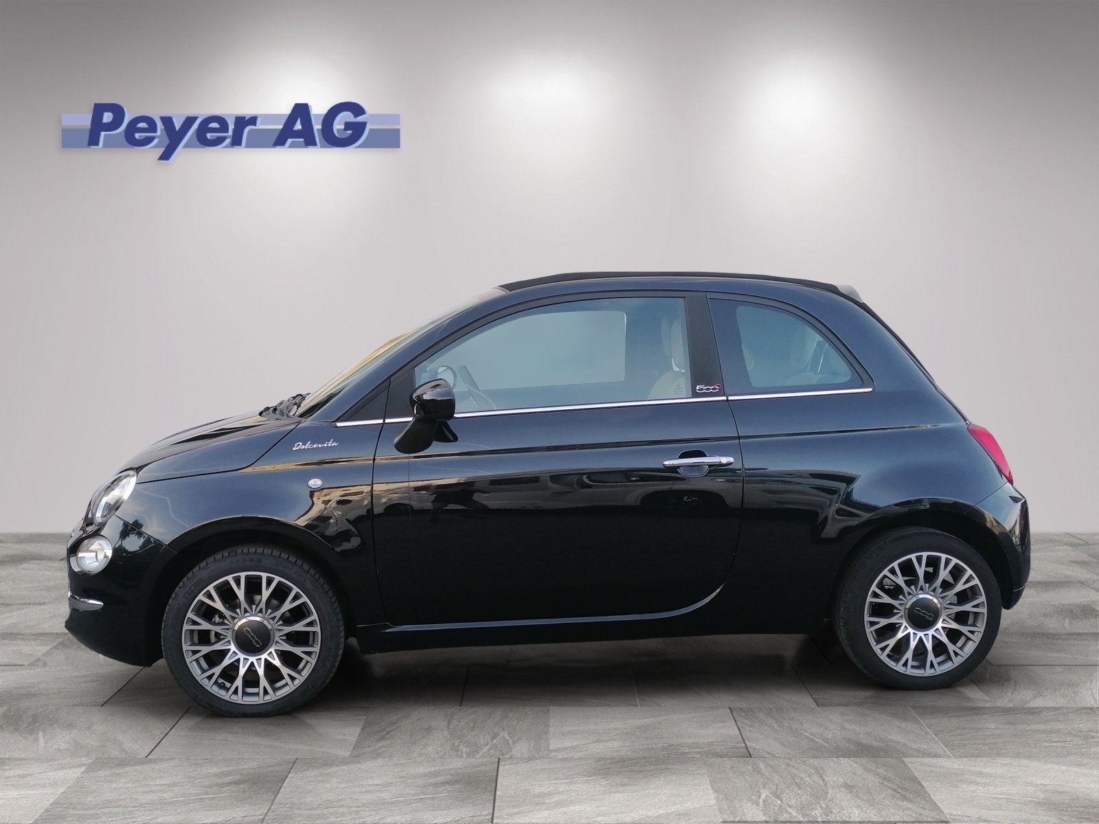 FIAT 500 C 1.0 Hybrid Dolcevita, Hybride Léger Essence/Électricité, Occasion / Utilisé, Manuelle - 3