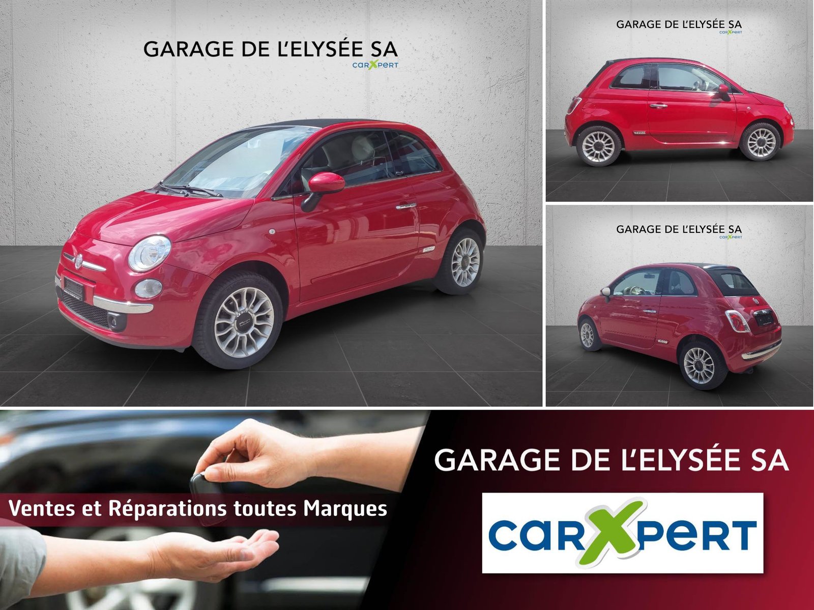 FIAT 500C 1.4 16V Lounge Dualogic